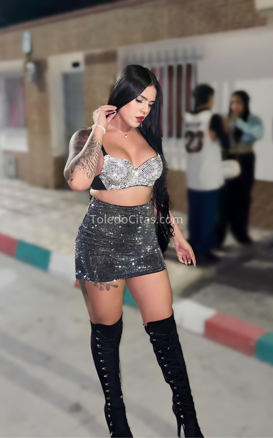 Criss, chica trans tatuada. 651178131. Citas en TOLEDO, TOLEDO. www.toledocitas.com.
