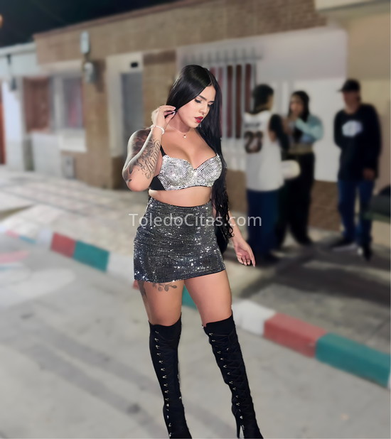 Criss, chica trans tatuada. 651178131. Citas en TOLEDO, TOLEDO. www.toledocitas.com.